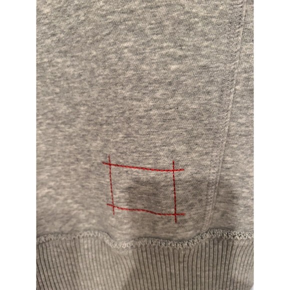 Puma Jacket Zipper Hoodie Grey/Red Size Small Sport Lifestyle - Picture 9 of 11